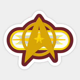 Star Fleet 2285 Insignia Sticker